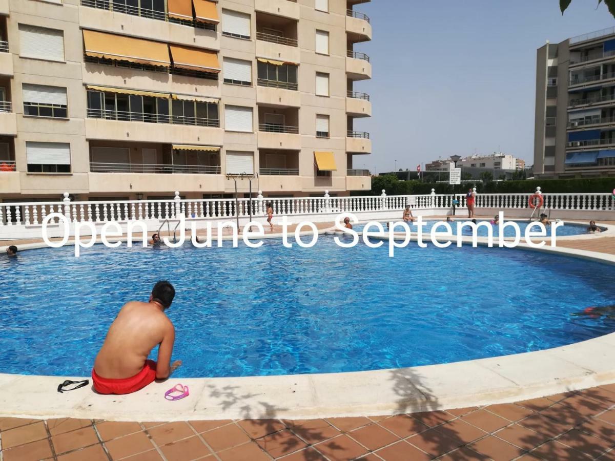 圣波拉Playa 500M Y Centro Pueblo 600M, Piscina, 4 Clim, 2 Parkings公寓 外观 照片
