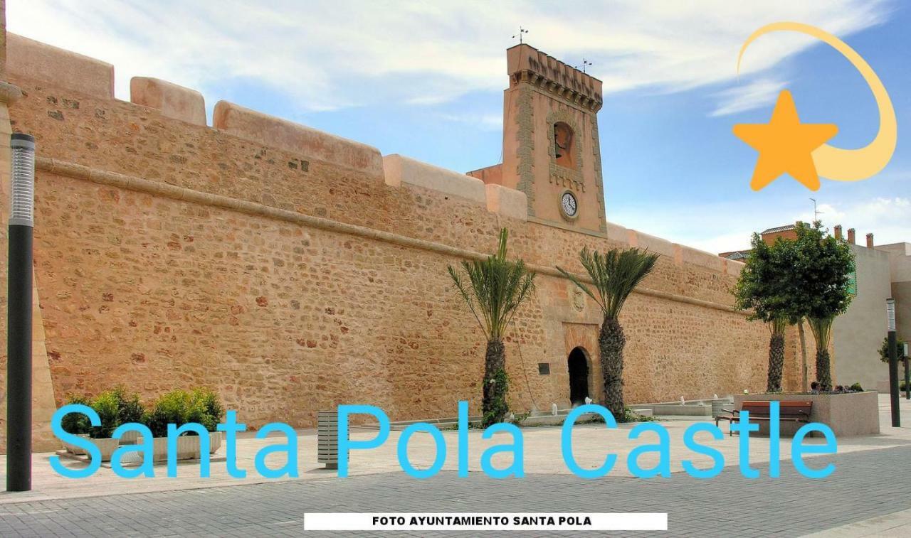 圣波拉Playa 500M Y Centro Pueblo 600M, Piscina, 4 Clim, 2 Parkings公寓 外观 照片